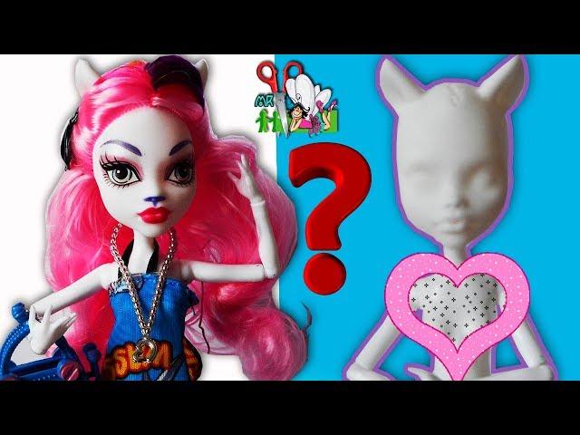 DOLLS CATRINE DE MEW WITH FACE CLAWDEEN WOLF / Monster High / Muza Rukodeliya 