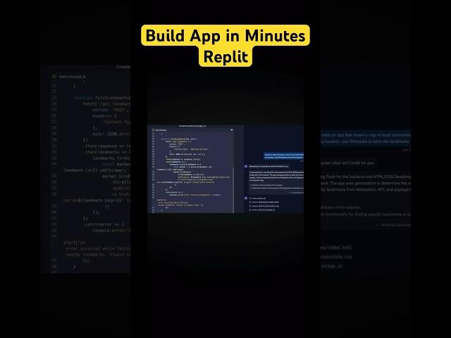 Replit AI Agent - Build App in Minutes!