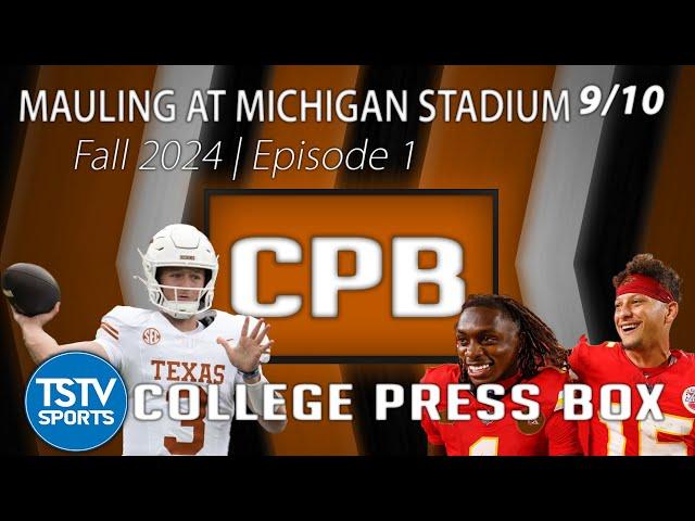 College Press Box | Mauling at Michigan Stadium - Episode 1 (Fall 2024)