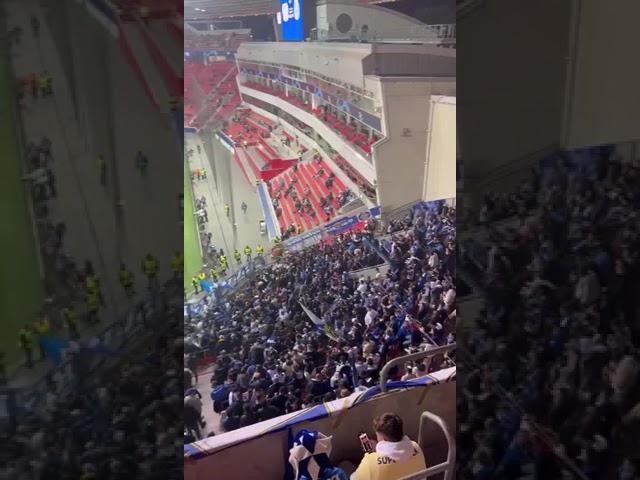 FC Porto fans in Leverkusen (Bayer Leverkusen vs FC Porto - UEFA Champions League)