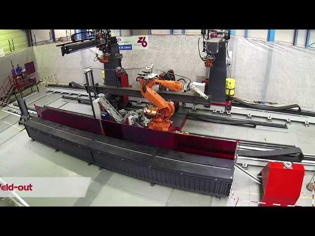 ZEMAN - compact robotic beam assembly/welding (SBA Compact)