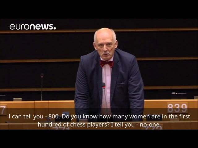 Polish MEP launches sexist tirade in EU Parliament