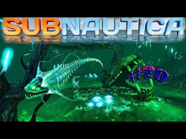 Subnautica build 1374 (59783).#20(Кристалл настурана,Глубинный гриб,Большой аквариум).