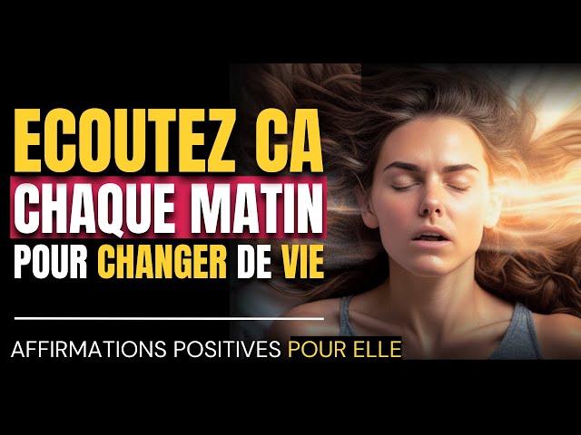  Affirmations Positives Du Matin Pour Changer De Vie (Boost d'Energie !) | MG Meditation 