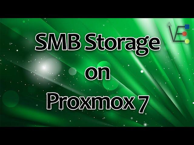 How to add a NAS SMB or Samba share as a Storage Drive on Proxmox 7