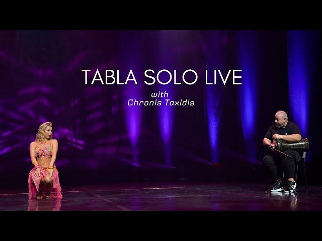 Tabla Solo LIVE with Chronis Taxidis | Raks Glam 2024 | Marija