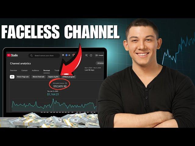 $52,854.40 With 1 Faceless Channel - Copy Me (youtube automation guide)