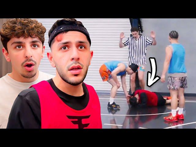 I Played In FaZe’s Basketball Tournament & it did NOT end well..