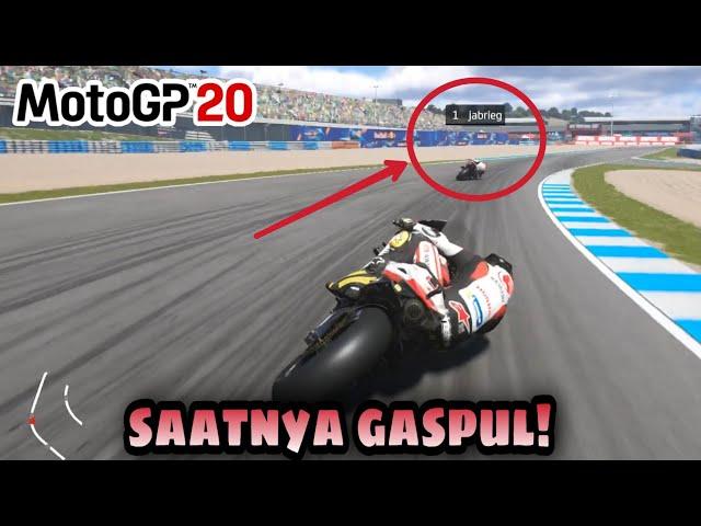 AMBISI MENGEJAR PODIUM PERTAMA RACE ONLINE! - MotoGP 20 Online (PC) #2