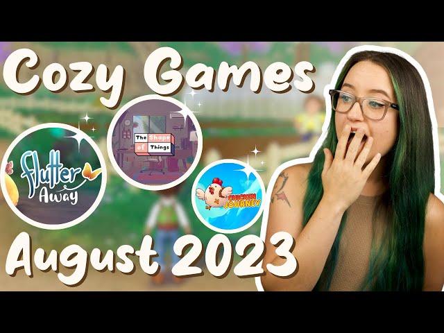 New Cozy Games Nintendo Switch and Steam August 2023 + Game News!