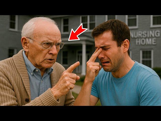 The son brought his father to the nursing home. But the old man's last words made him shudder!