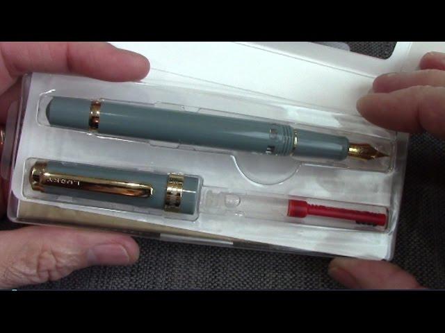 Wing S 698 - Chinese Piston Fill Fountain Pen, Writes well