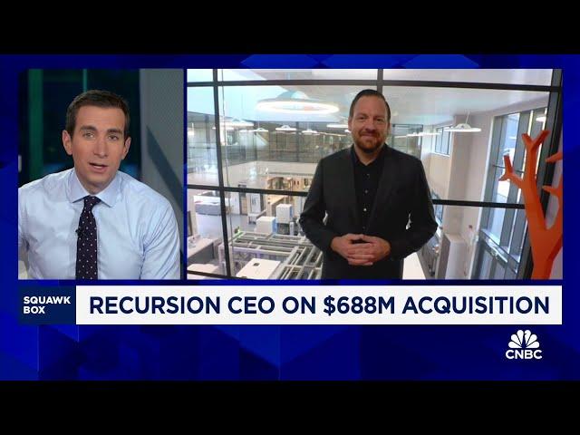 Recursion CEO on $688M Exscientia acquisition: Hope to bring better medicines to patients sooner