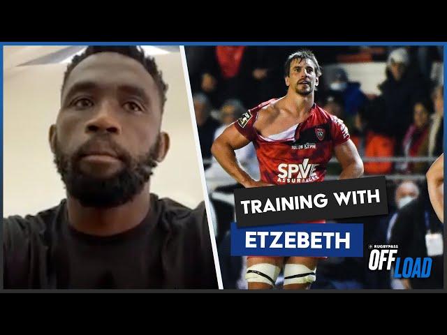 Siya Kolisi sums up training with Eben Etzebeth in brilliant story | RugbyPass Offload