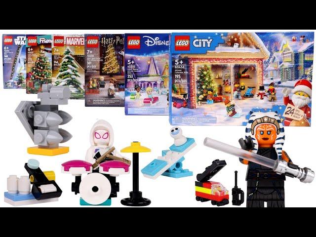 Every 2024 LEGO Advent Calendar Door Opening - Day 10