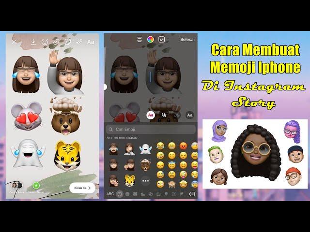 Cara Upload Memoji Iphone Di Instagram Story