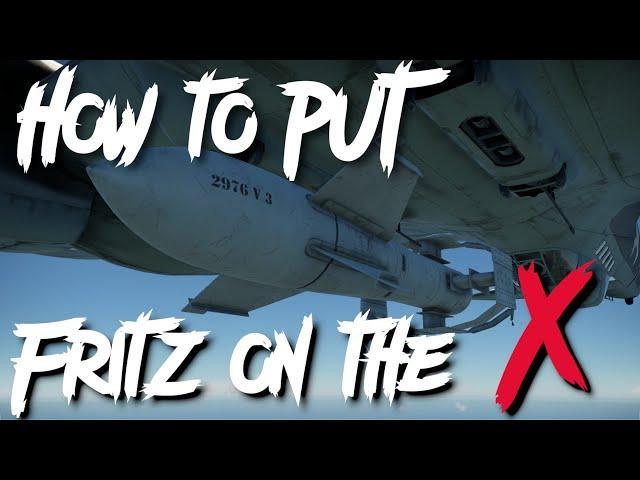 How to use the FRITZ X Glide Bomb  | War Thunder