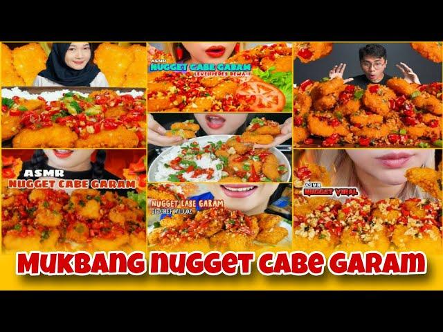 KRISPY PEDAS NIKMAT ‼️MUKBANG NUGGET CABE GARAM (Kompilasi Mukbang ASMR)