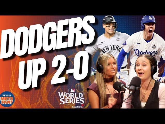 Dodgers up 2-0: are the Yankees TOAST in the World Series?