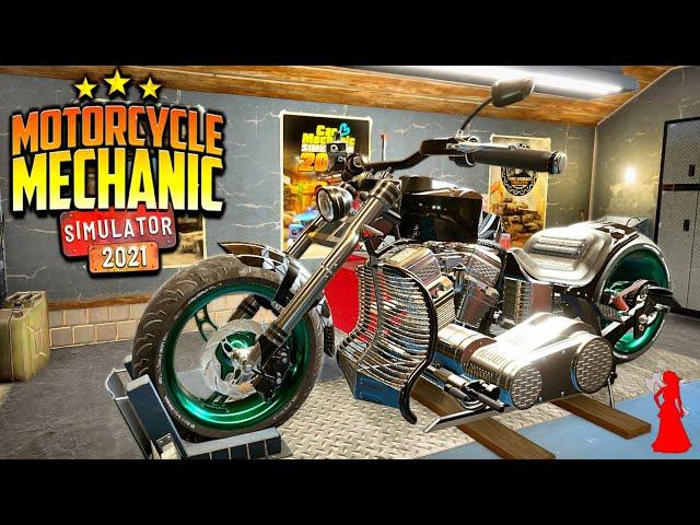 Get Your Motor Running!| Motorcycle Mechanic Simulator 2021 | Full Prologue Gameplay