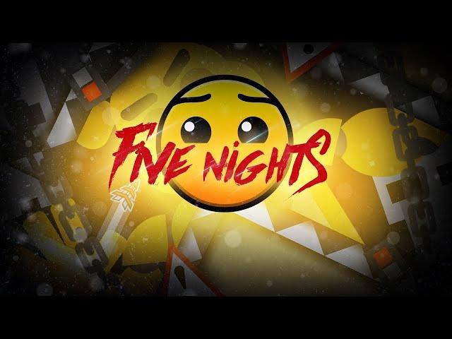 [Geometry Dash] Five NightS 100% By: BendyKid + 1 coin