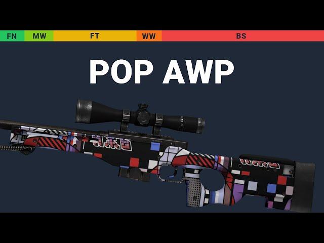 AWP POP AWP - Skin Float And Wear Preview