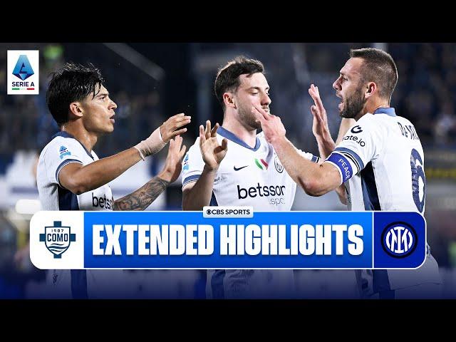 Como vs. Inter: Extended Highlights | Serie A | CBS Sports Golazo