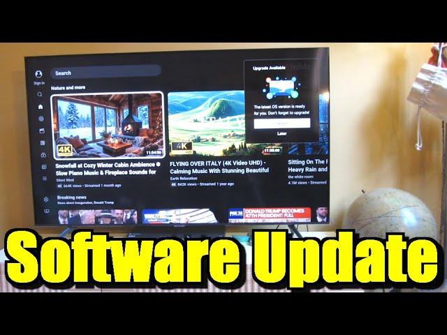 Samsung TV | One UI OS Software-Upgrade-Prozess