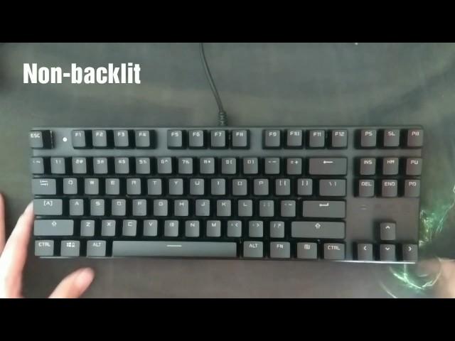 Zero Mechanical Keyboard- (Non-Backlit) - Review & Testing