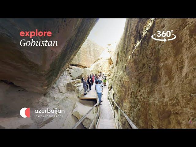 Check out the prehistoric petroglyphs of Gobustan in 360 | Experience Azerbaijan