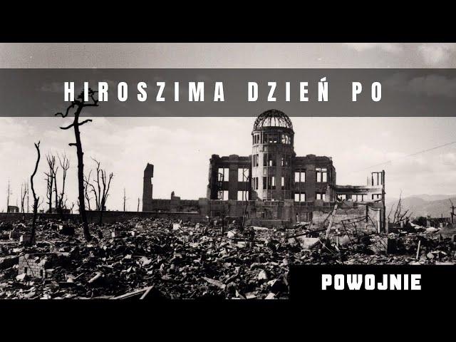 Hiroszima po ataku nuklearnym. Odbudowa miasta. Wielka tragedia, bomba, tajfun i choroba popromienna