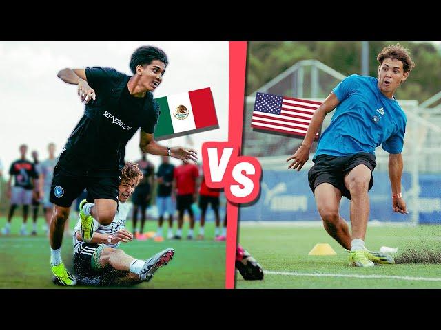 Mexico Vs USA!! Top Academy Prospects FACE OFF In North Carolina (1V1s for $1K)