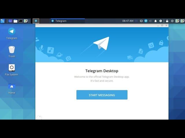 How to install Telegram Messenger on Kali Linux/Ubuntu