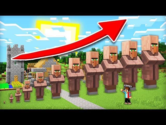 Я ВСТРЕТИЛ ЖИТЕЛЕЙ ВСЕХ РАЗМЕРОВ В МАЙНКРАФТ | Компот Minecraft