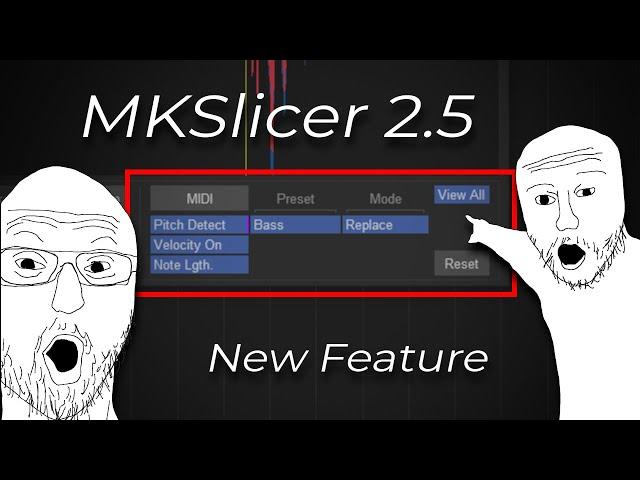 MKSlicer 2.5 Update: Pitch Detection (Audio to MIDI conversion) - Lua script for Reaper DAW