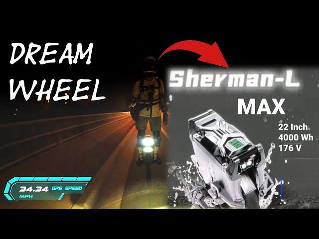 Sherman L MAX 22 Inch - The Dream EUC Wheel