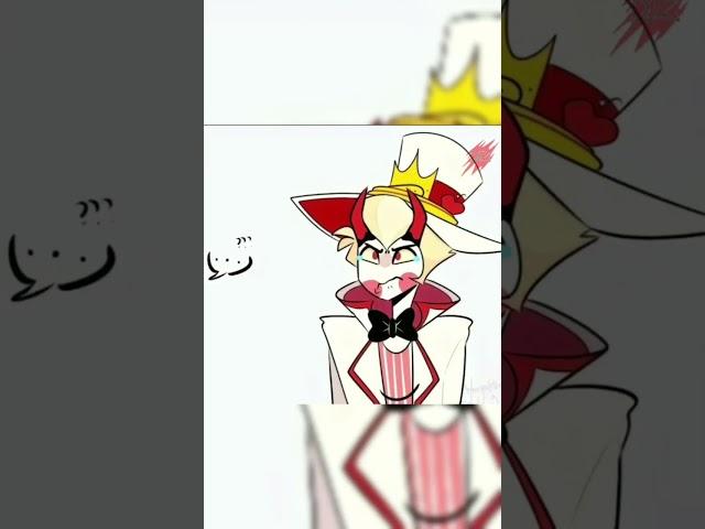 озвучка комиксов Отель Хазбин #озвучка #юмор #hazbinhotel #alastor #lucyfer #комикс #shorts