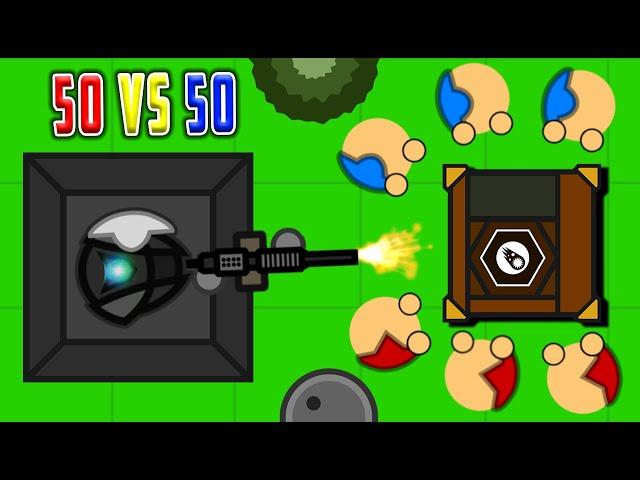 Surviv.io | The FROZEN LONE SURVIVR | 50vs50 Mode Highlights