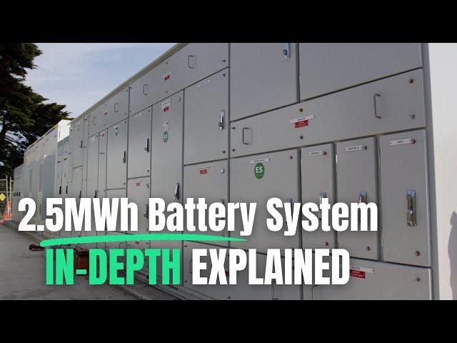 2.5 MWh Battery System Walk-through COMPLETE GUIDE