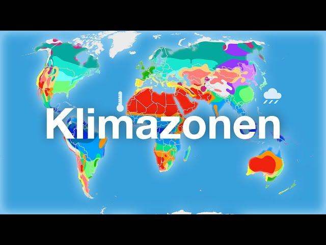 Klimazonen - Effektive Klimaklassifikation