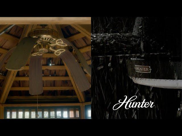 Upgrade your outdoor space with a Hunter WeatherMax® Ceiling Fan - Engineered For The Elements