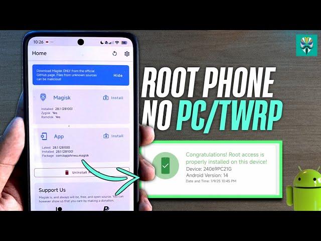 Root Any Android Phone No PC/TWRP Required ! Easy Tutorial [English]