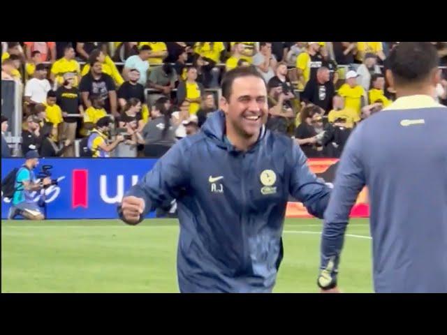 DETRÁS DE CÁMARAS: La ACTITUD de André Jardine durante los PENALES del América ante Columbus Crew