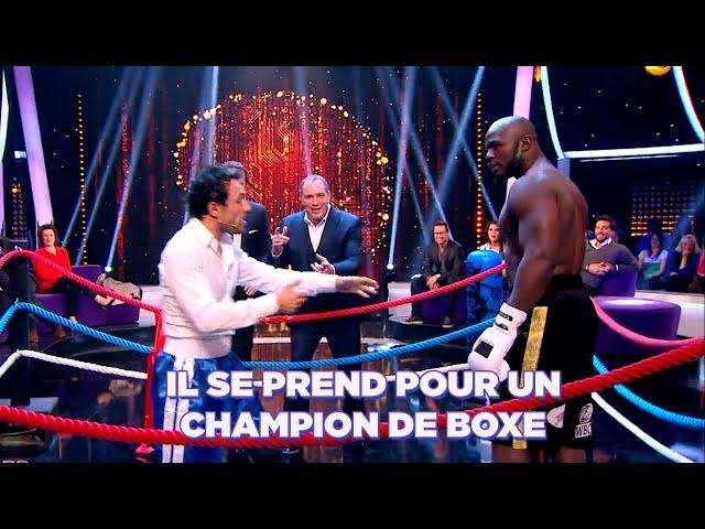 Willy se prend pour un vrai p'tit boxeur !