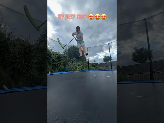 Amazing indo scooter trick  #scooter #scootering #indo #trampoline #shorts