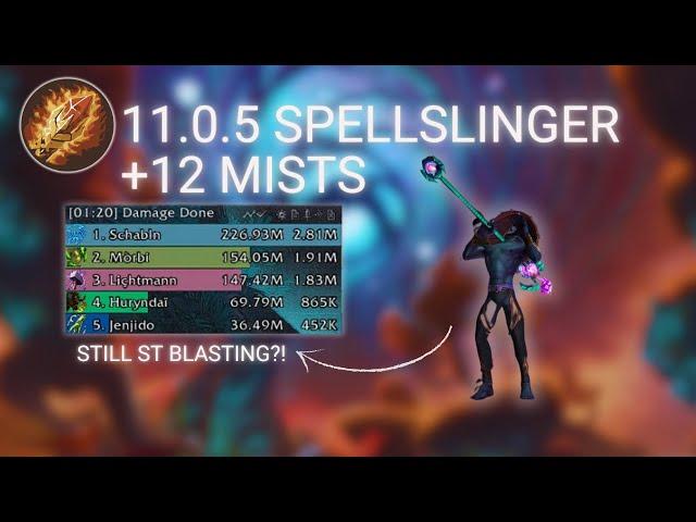 Spellslinger is still FUN! Blasting bosses! | +12 Mists of Tirna Scithe  | TWW S1 Arcane Mage 11.0.5