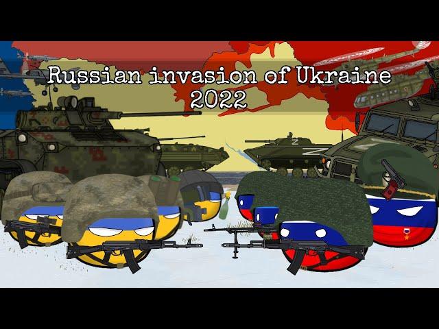 Russian Invasion of Ukraine | Animation | Countryballs