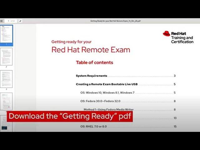 How to Take a Red Hat Remote Exam