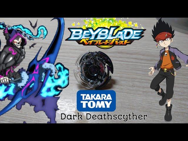 Dark Deathscyther(Дарк Думсайзор) b 42/Beyblayde Burst/Бейблейд Бёрст/обзор и битвы