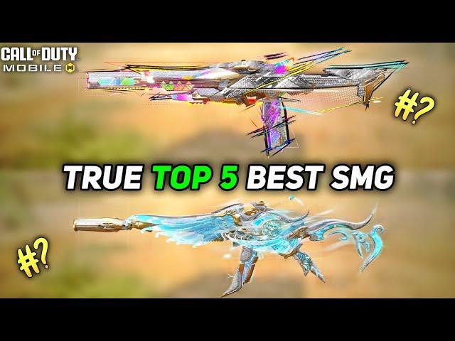 True Top 5 best SMG in Cod Mobile Season 10 #codm